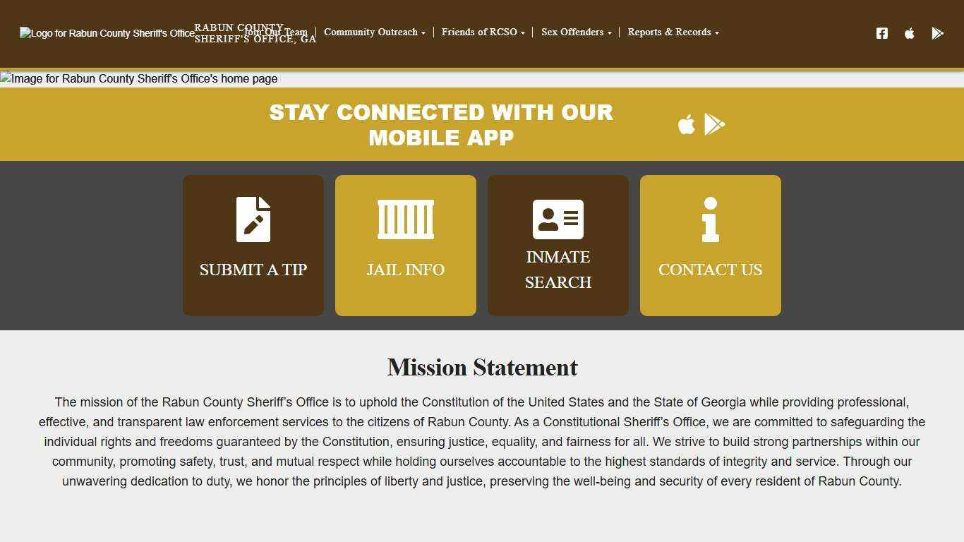 Rabun County Sheriff's Office GA